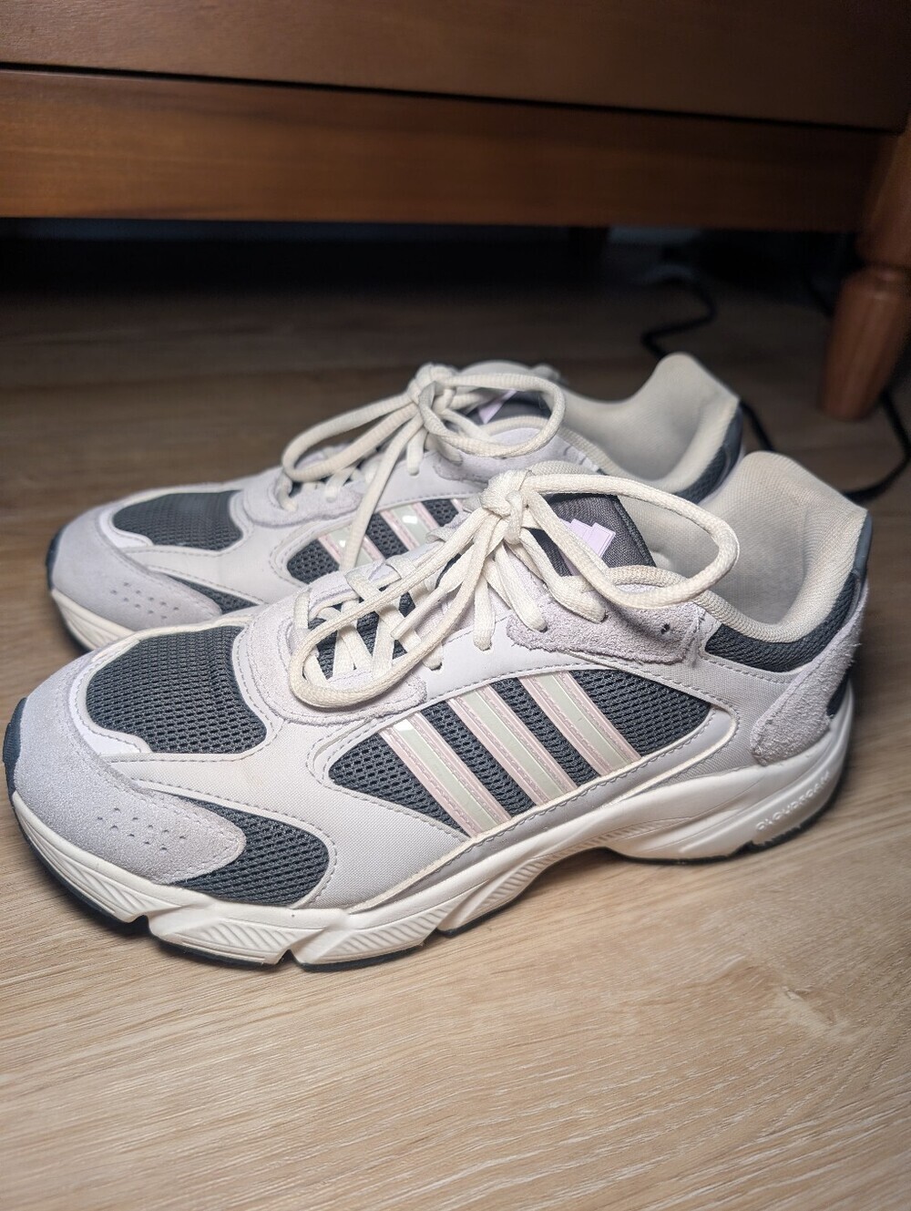 Adidas Crazychaos Cloudfoam Chunky Y2K Women’s 8.5 Purple Grey Sneakers - Picture 4 of 5